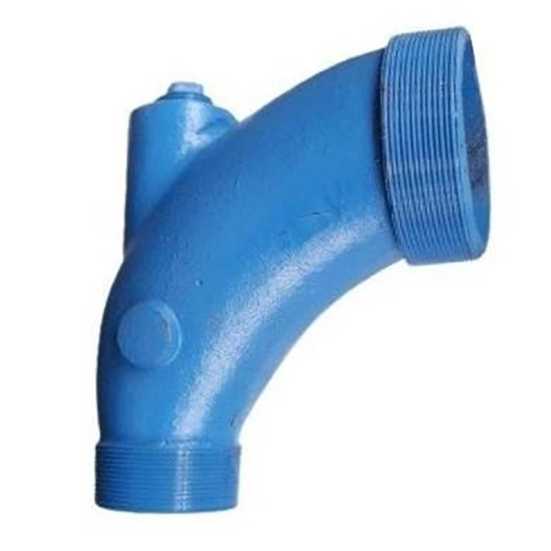 CURVA COMPOSTA C/ REDUÇÃO P/ REGISTRO DN3''X1.1/2'' FERRO FUNDIDO BOMAJET