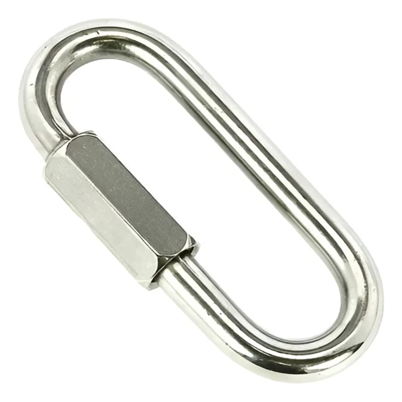 Mosquetão Oval C/ Trava Roscada 10mm MOTR10 RF