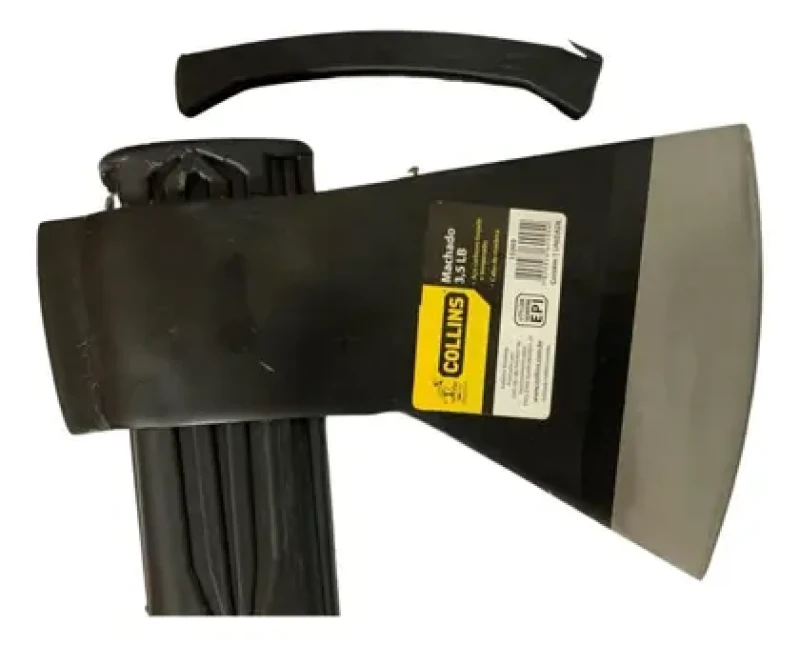 MACHADO EM AÇO FORJADO TEMPERADO C/CABO MADEIRA - COLLINS