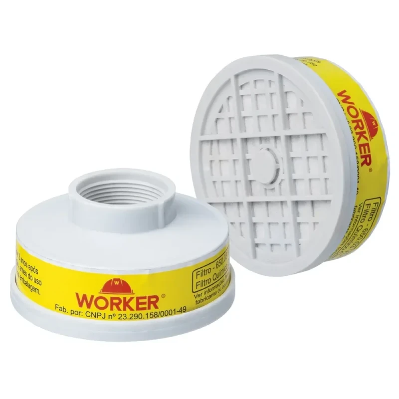 FILTRO PARA RESPIRADORES 2 PEÇAS - WORKER