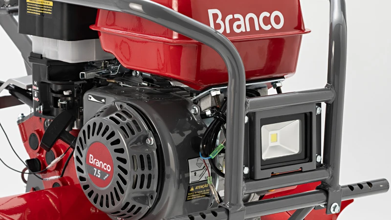 MOTOCULTIVADOR TRATORITO BRANCO BTTG 7,5