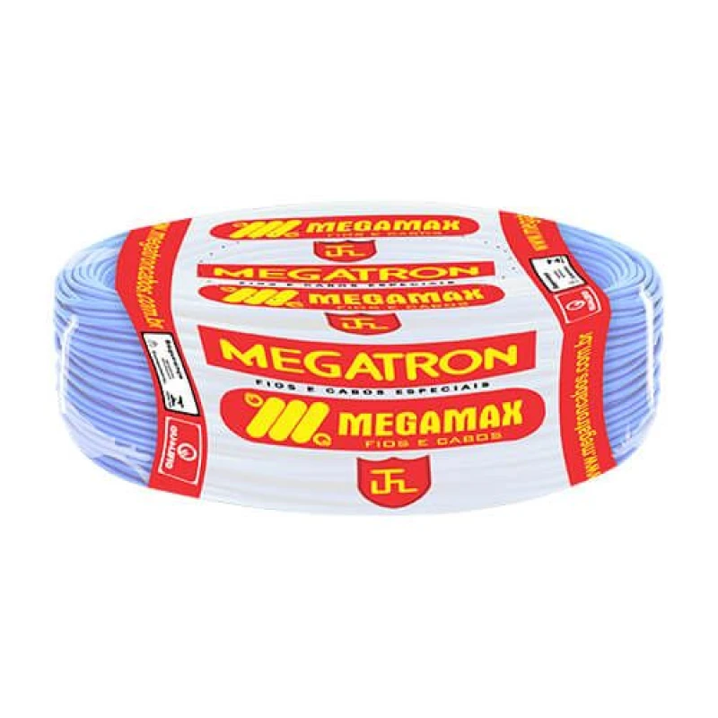 CABO FLEXÍVEL 6,0MM 750V AZUL MEGATRON - METRO