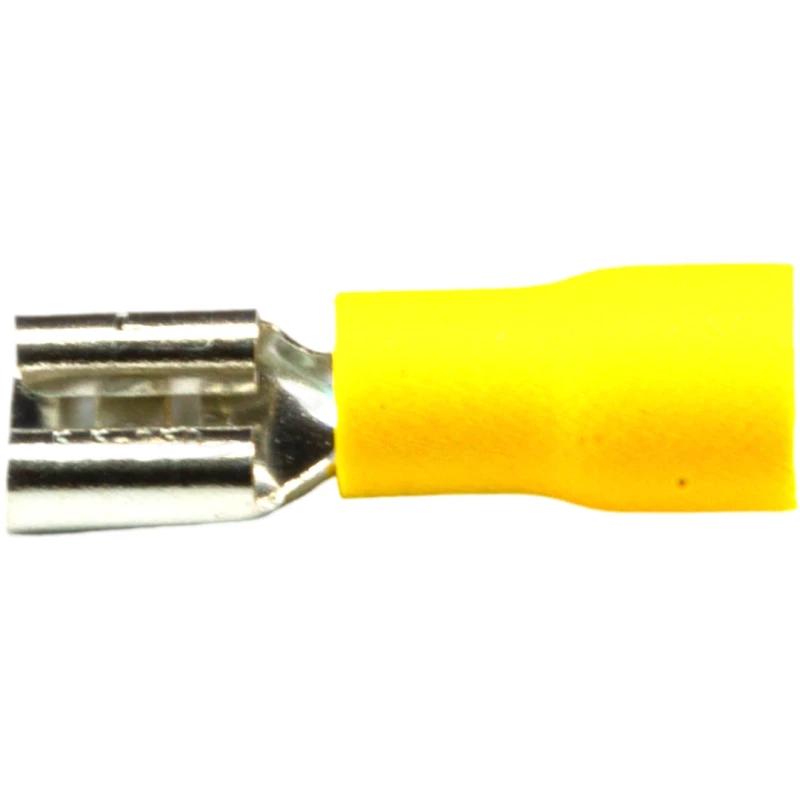 TERMINAL COBRE 4 A 6²mm FÊMEA PRÉ-ISOLADO UNI - LIEGE