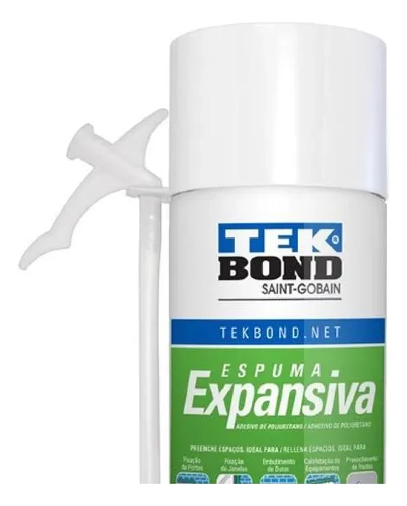 ESPUMA EXPANSIVA DE  POLIURETANOINDICADO 180G - TEKBOND