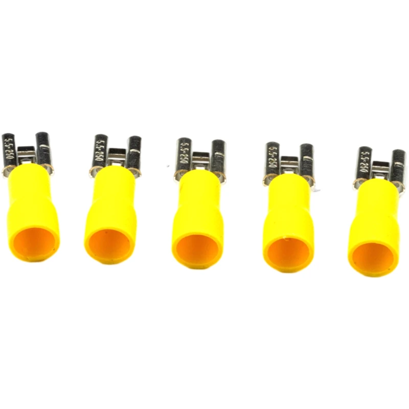 TERMINAL COBRE 4 A 6²mm FÊMEA PRÉ-ISOLADO UNI - LIEGE