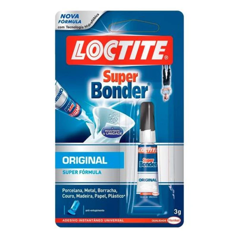 COLA SUPER BONDER 3G - LOCTITE